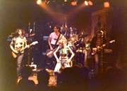 The Shirts on stage at CBGBs in the '70s.