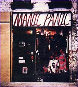 The shop front of the original Manic Panic