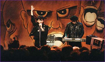 Soft Cell performing