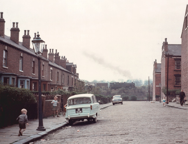 Street scene in Armley, Leeds, c 1966