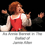 Sarah Jane Morris as Annie Bennet in The Ballad Of Jamie Allen