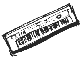 Sketch of keyboard