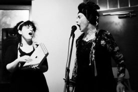 Lene and Kirsten in Berlin, 2013