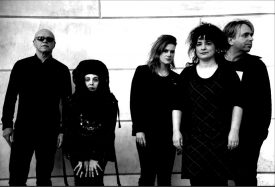 Lene with her band